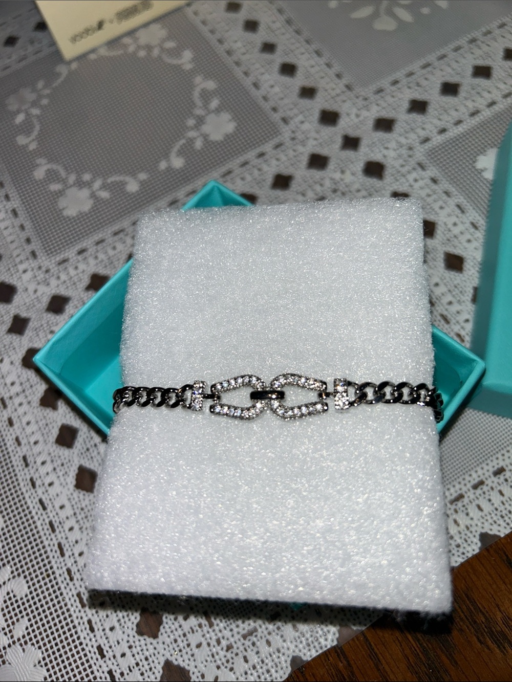 Tiffany & Co. Link Chain Bracelet in 925 Sterling Silver